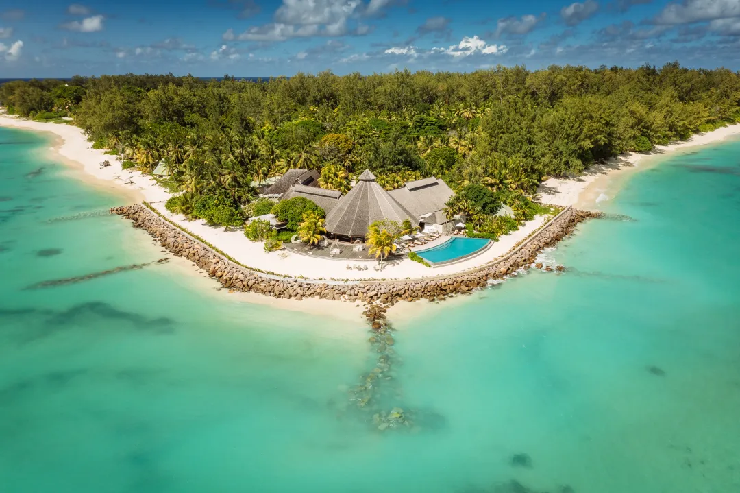 Denis Private Island_Aerial Main Building