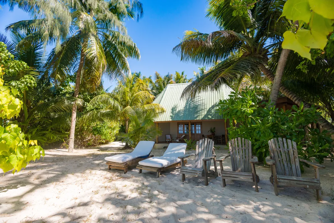 Denis Private Island_ Beachfront Cottage