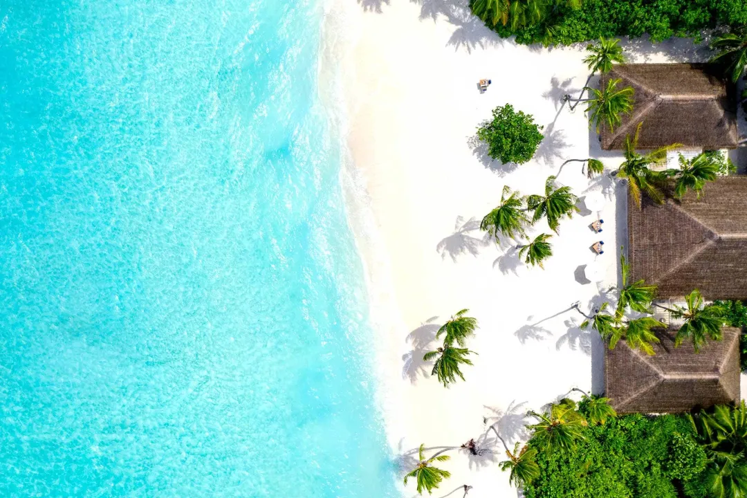 Baglioni Maldives - Resort Aerial View