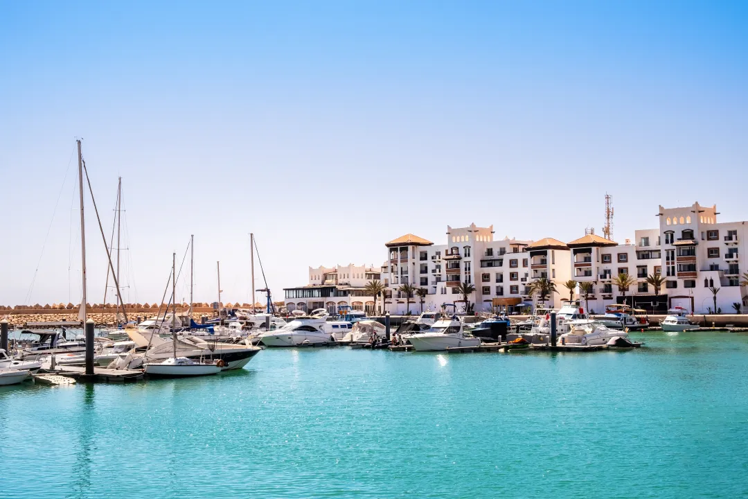 Agadir Marina in Morocco