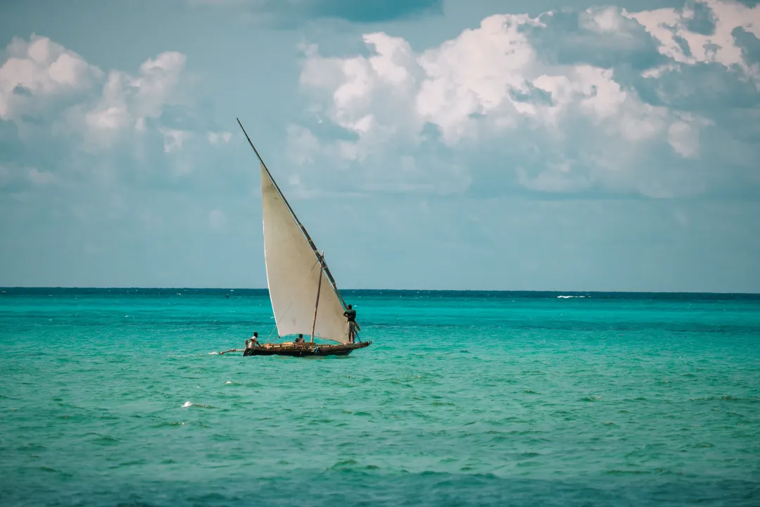 Wooden Sailing Boat Zanzibar