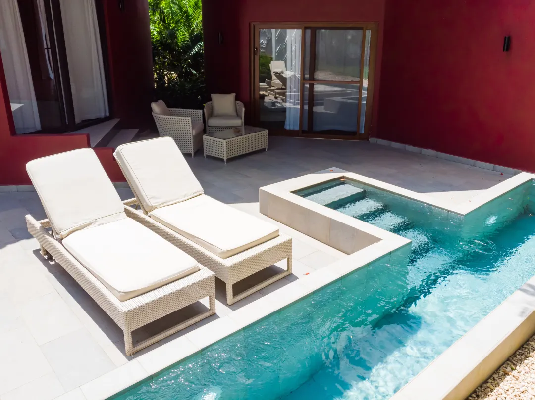 Jungle Villa - Pool Terrace