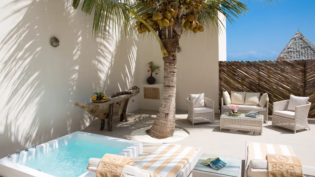 Luxury Beach Villa - Pool Lounge