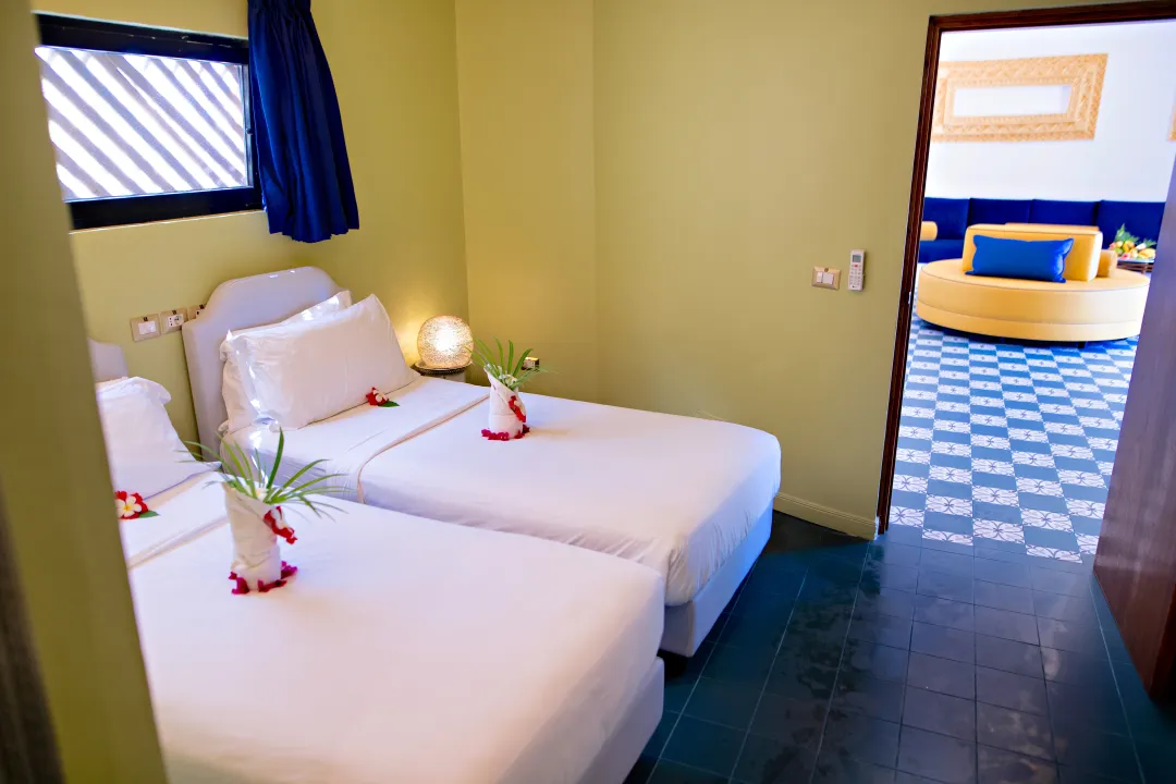 Luxury Beach Villa - Twin Bed