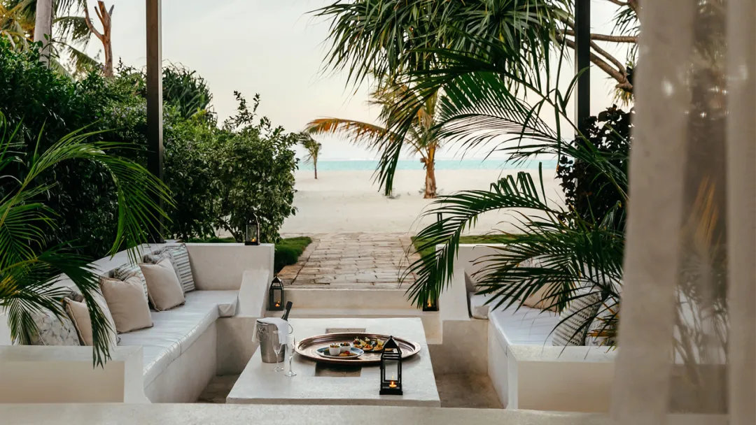 Grand Lux Suites - Terrace Lounge with Sea View