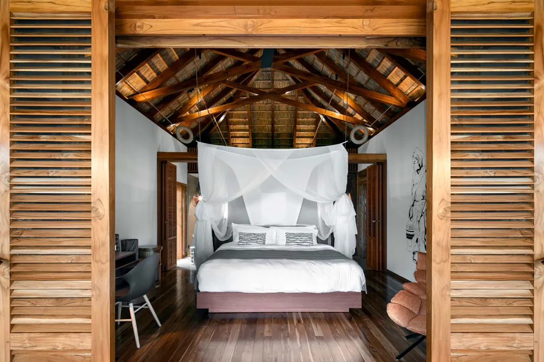 Jacuzzi Bungalow - Bedroom