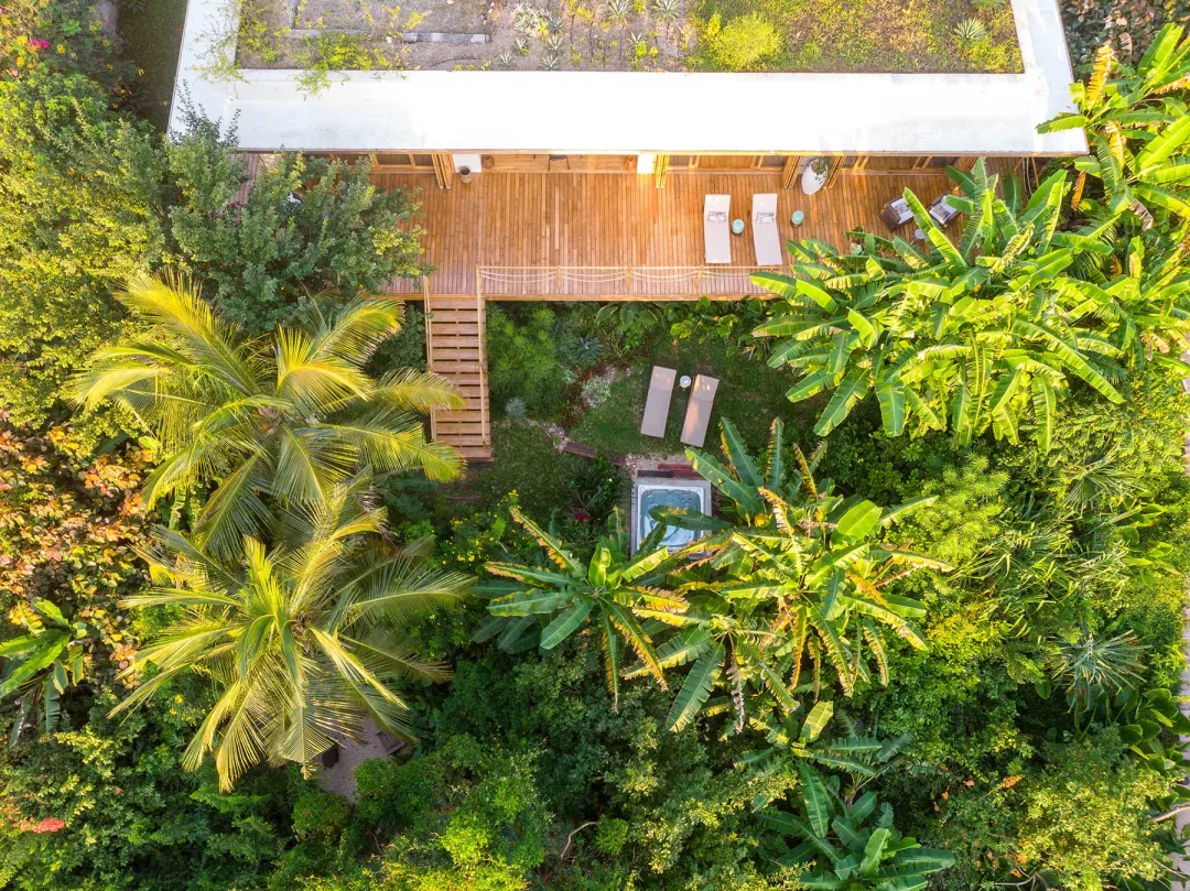 Two Bedroom Garden Villa - Garden Over View