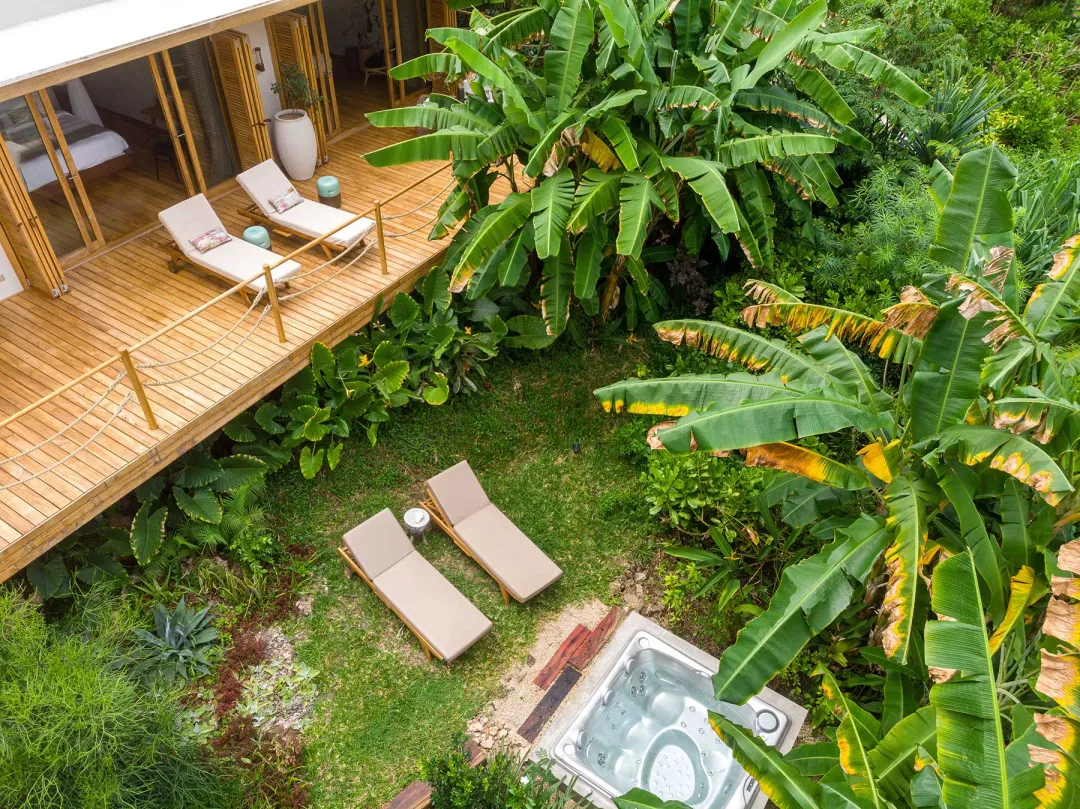 Two Bedroom Garden Villa - Garden View