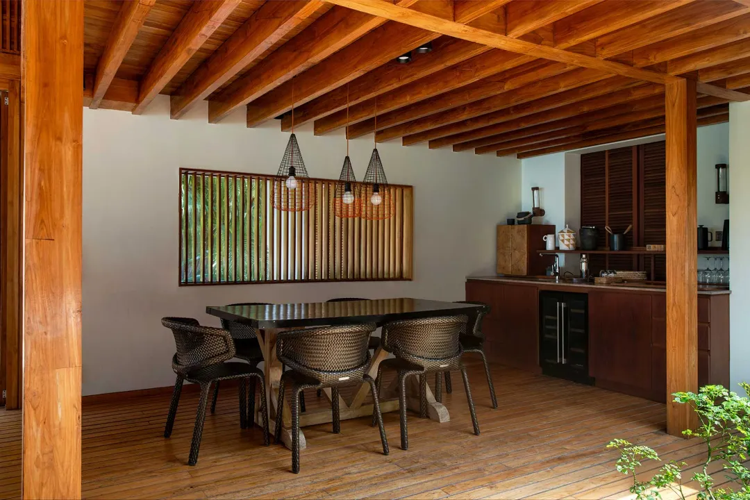 Two Bedroom Oceanfront Villa -Kitchen