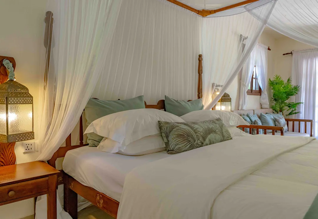 Garden Room - Bedroom View