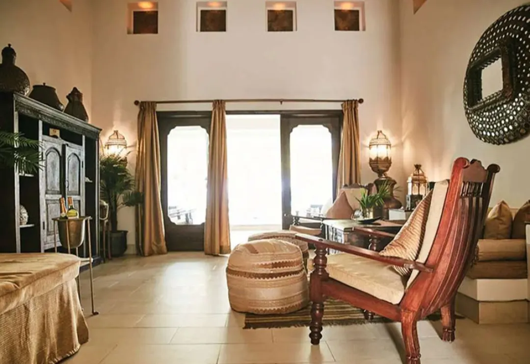 Ocean Front One Bedroom Villa - Seating Aeria