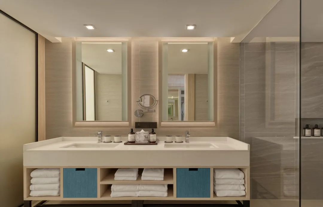Family Room -Bathroom View