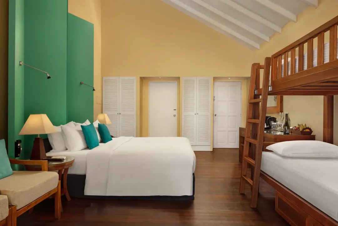 One Bedroom Family Beach Villa - Bedroom