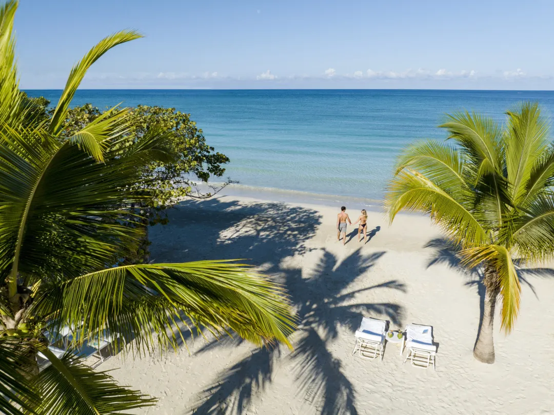 Couples Negril - Beach Over View
