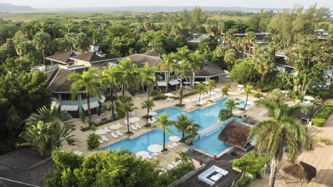 Couples Negril - Pool Over View