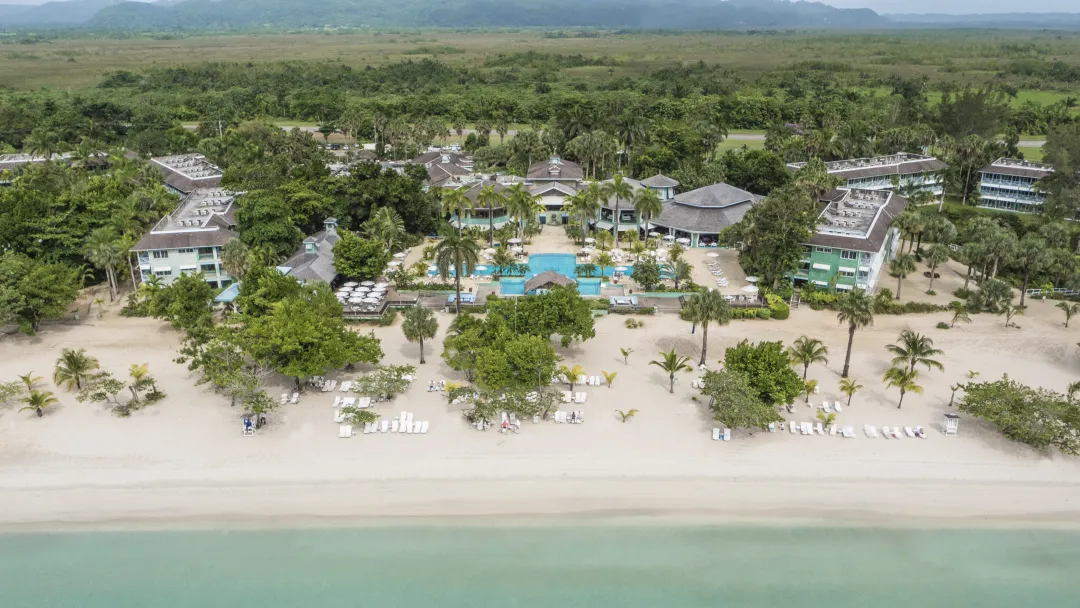 Couples Negril - Resort Aerial View