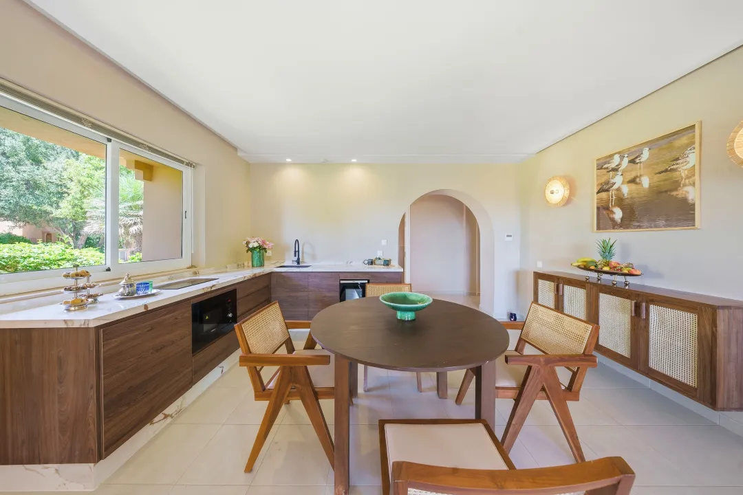 Three Bedroom Villa - Dining Aeria View