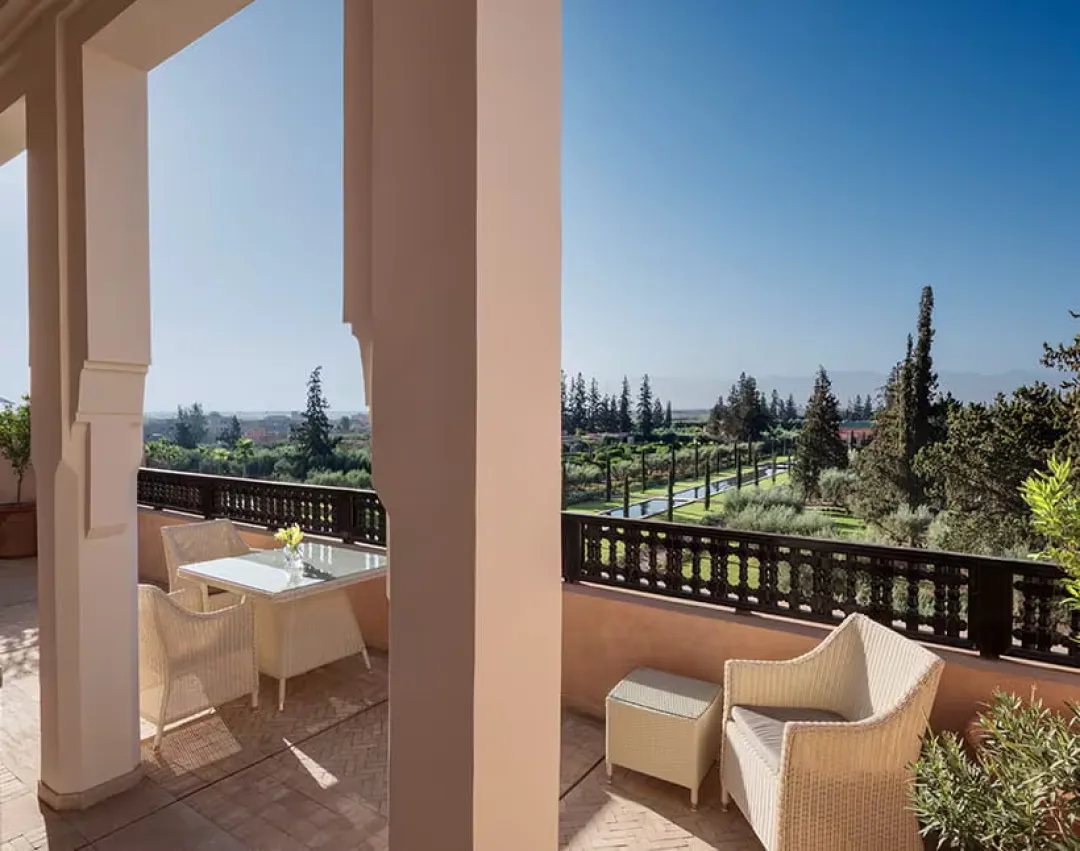 Deluxe Room with Private Terrace - Terrace Lounge