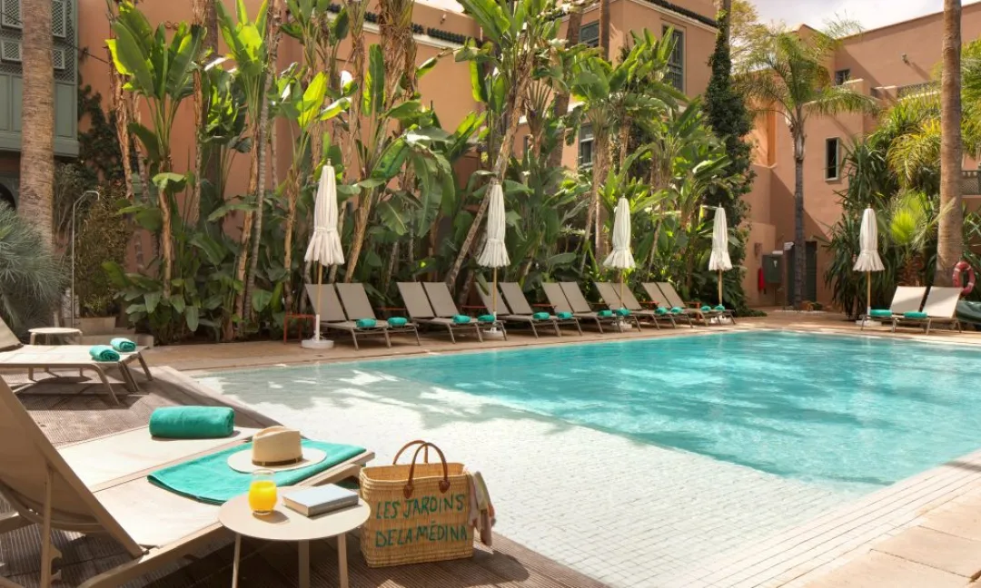 Les Jardins De La Medina - Pool Lounge