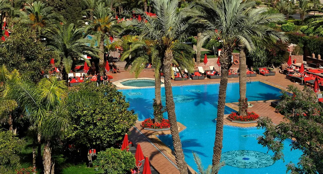 Sofitel Marrakech Palais Imperial & Spa - Pool Over View