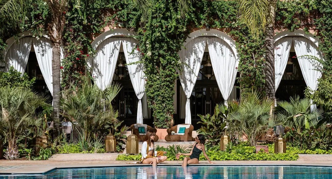 Sofitel Marrakech Palais Imperial & Spa - Pool With Lounge