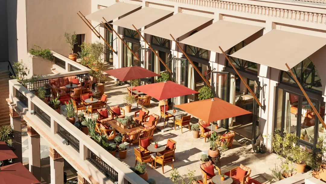 Four Seasons Resort Marrakech - Resturant Over View