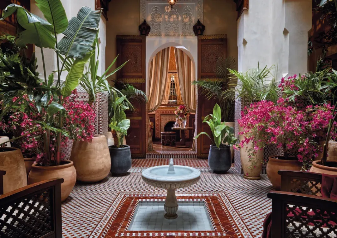 Royal Mansour Marrakech -Terrace Lounge