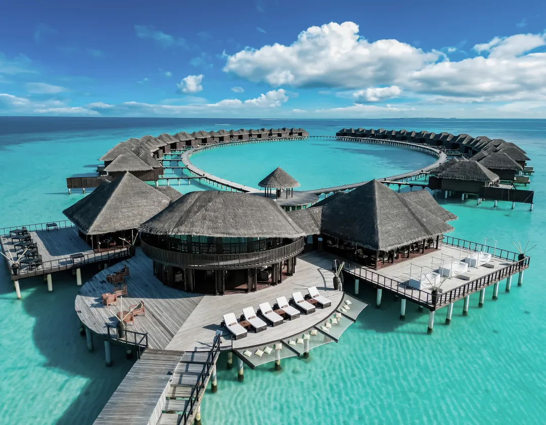 Coco Bodu Hithi - Water Villa View