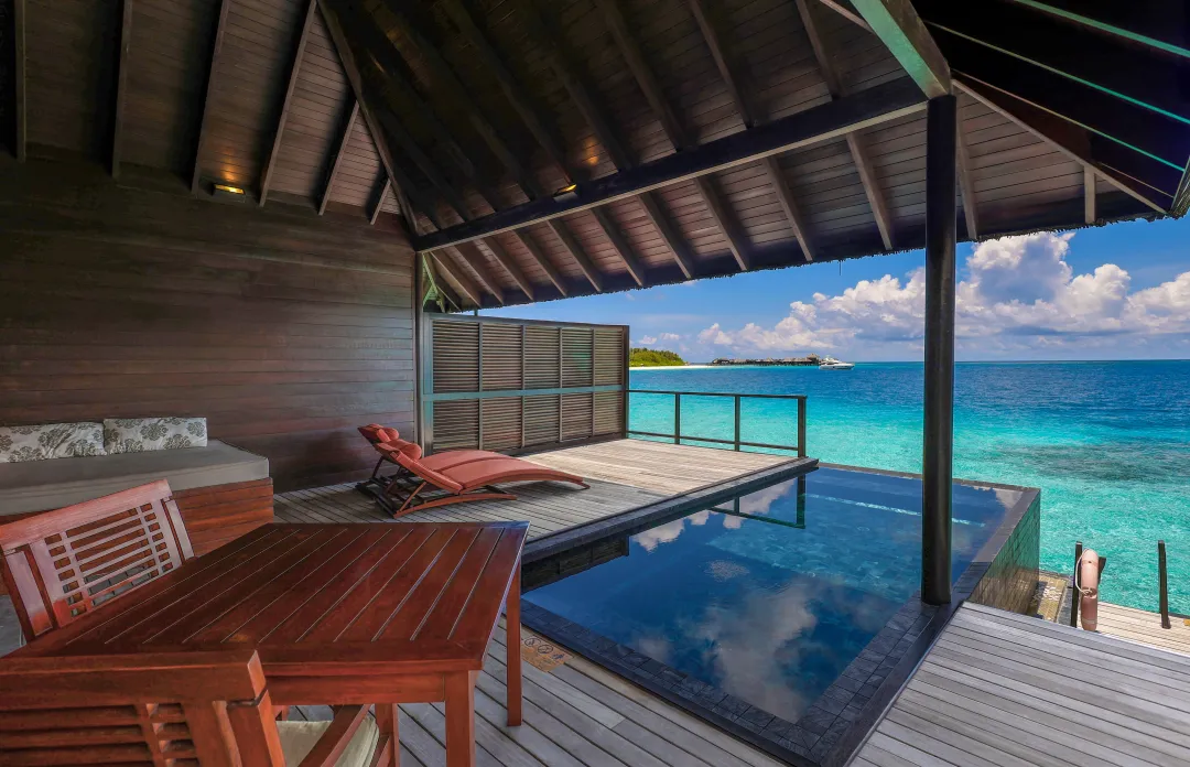 Water Villa with Pool - Terrace Lounge