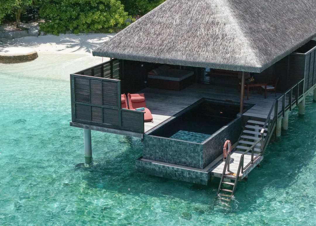 Water Villa with Pool - Villa View