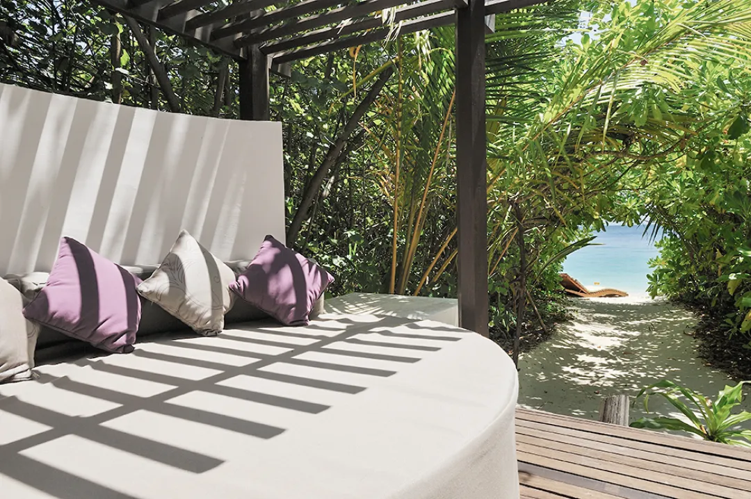 Beach Villa With Pool - Terrace Lounge