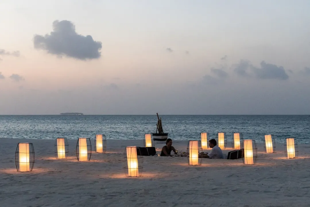 Sun Siyam Iru Veli - Beach Private Dinner