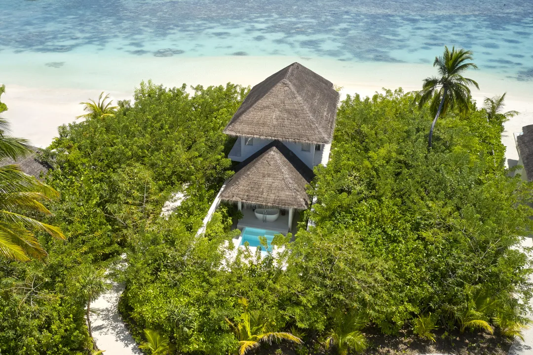 Beach Residence with Pool -Villa Aerial View