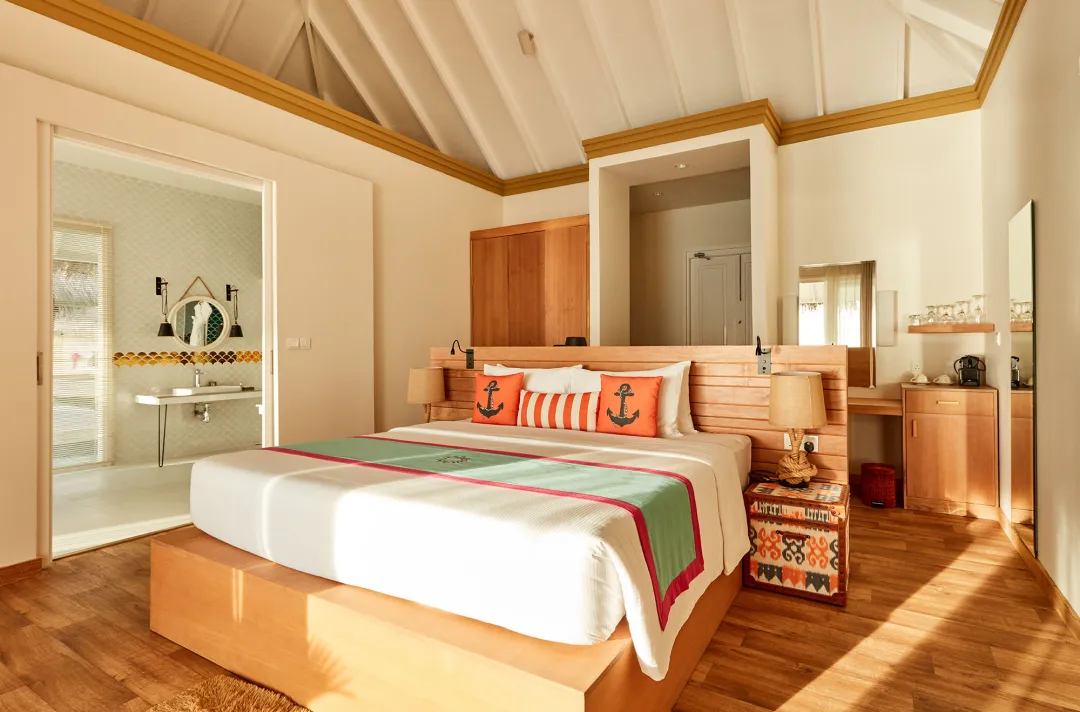 Ocean Villa with Pool - Bedroom