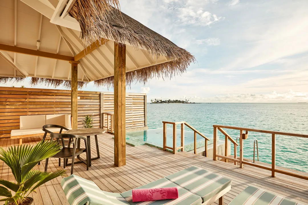 Ocean Villa with Pool - Terrace Lounge