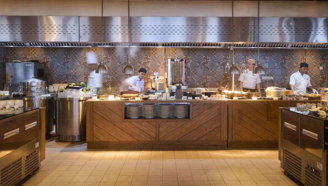 Grand Park Kodhipparu - The Edge - Cooking Station