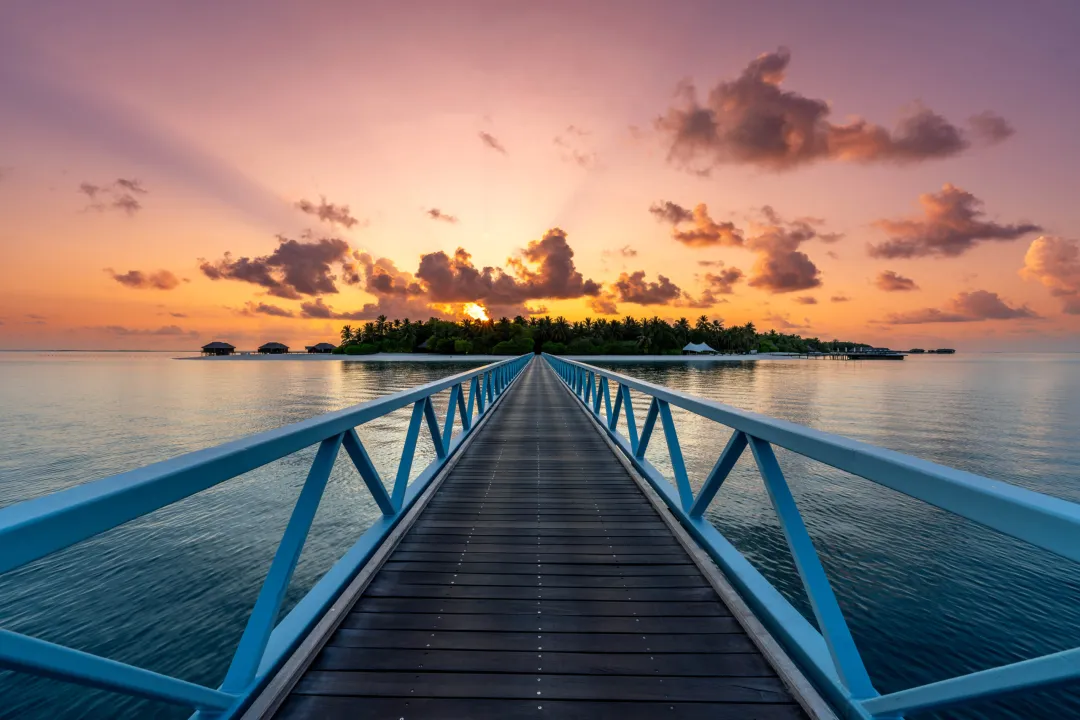 Conrad Maldives Rangali Island - Bridge Connecting The Twin Islands
