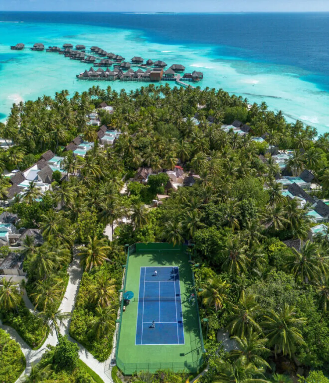 Conrad Maldives Rangali Island -Tennis Court at Rangali Finolhu Island
