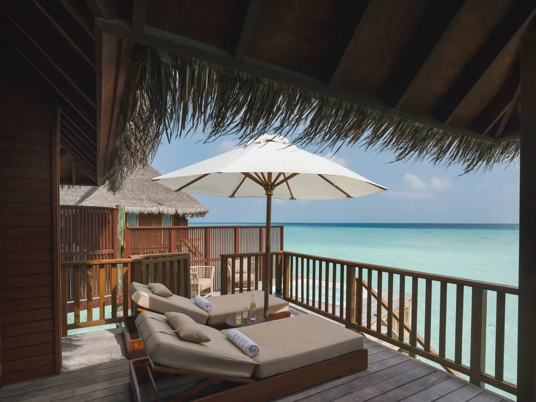 Two Bedroom Grand Water Villa - Terrace Lounge