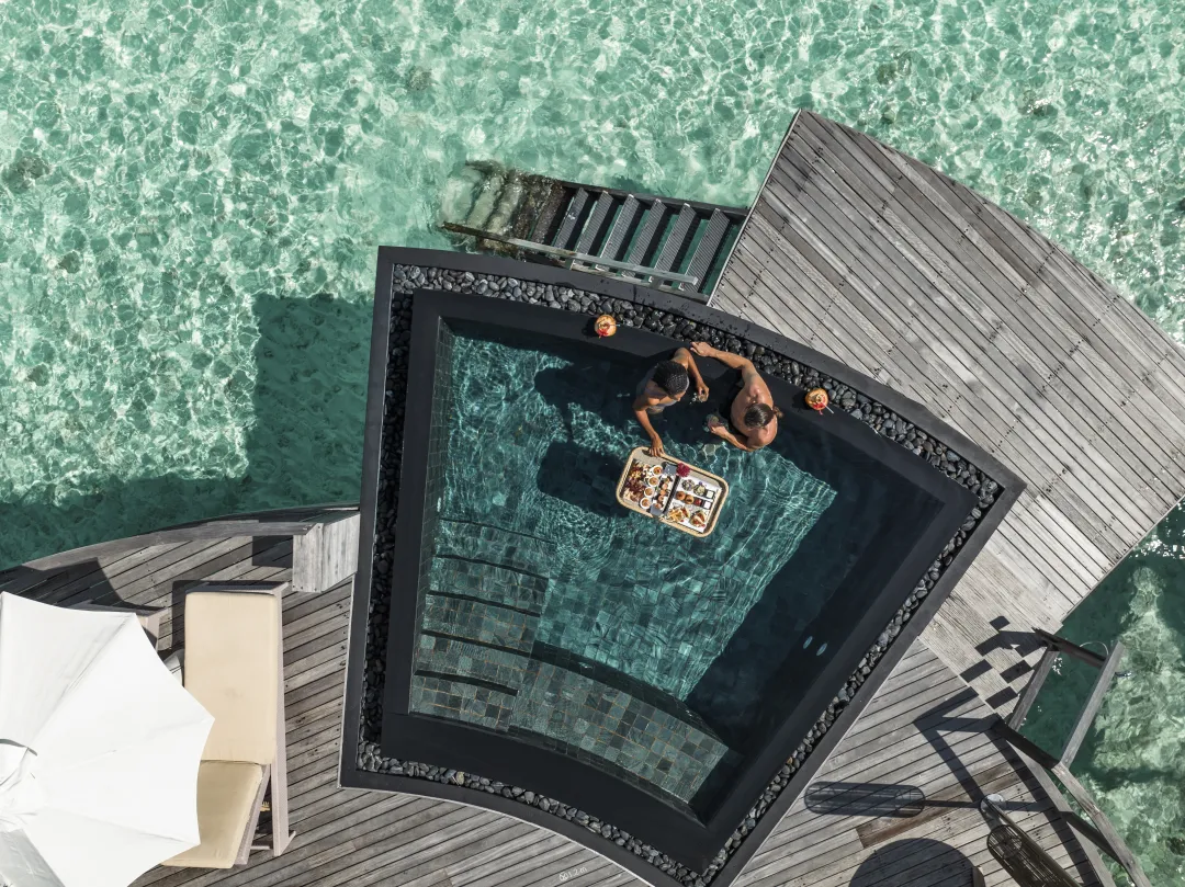 Water Villa - Pool Over View