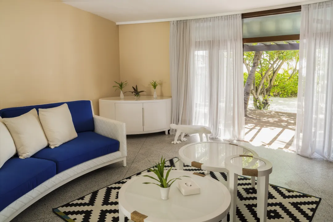 Two Bedroom Beach Villa - Living Room