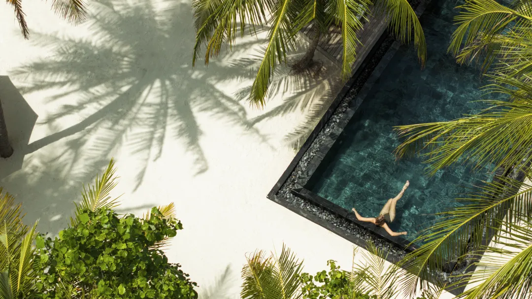 Presidential Villa - Pool Over View