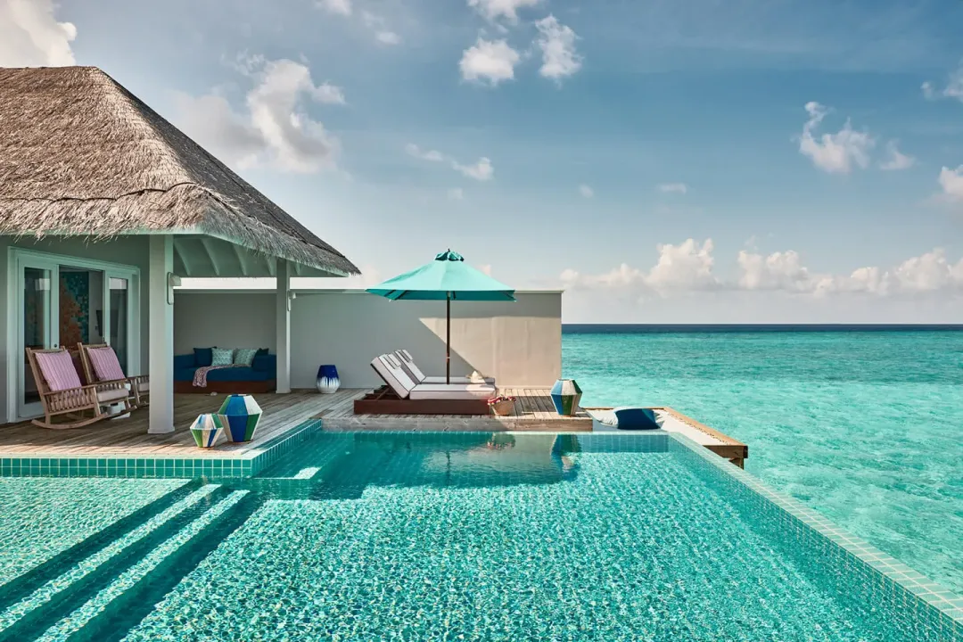 Finolhu -Villa Pool with Sea View