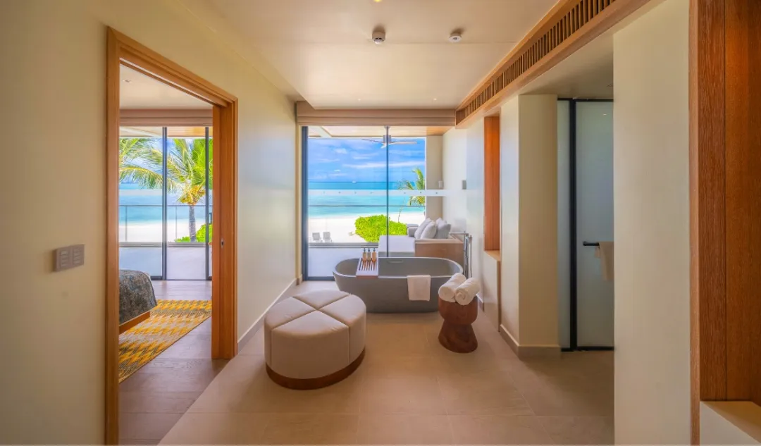 Two-Bedroom Beach Residence with Private Pool - Bathroom