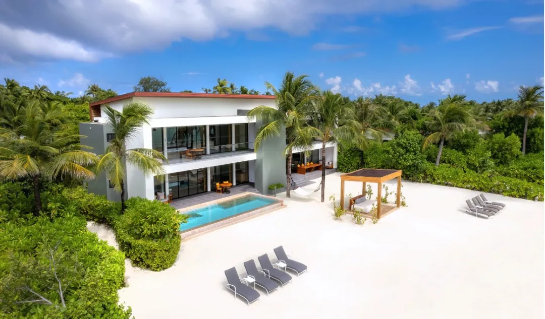 Two-Bedroom Beach Residence with Private Pool - Over View