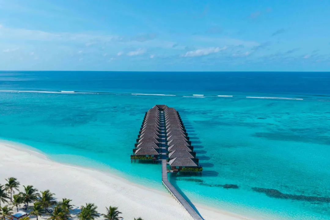 Meeru Island Resort and Spa - Water Villa Over View