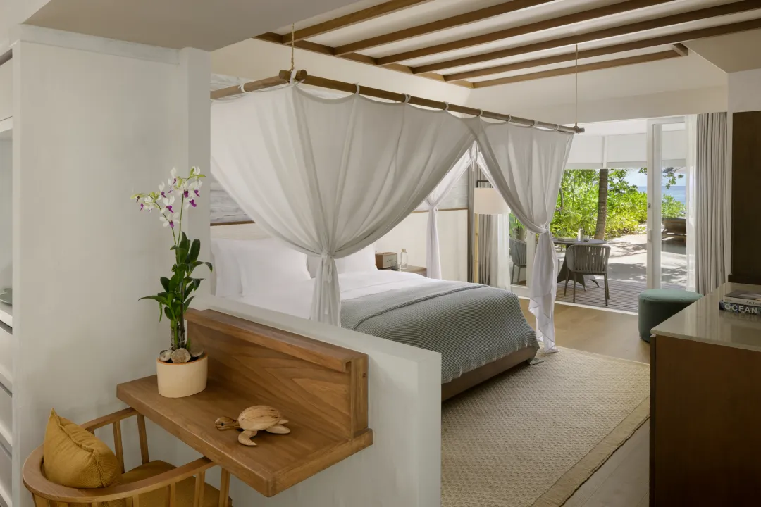 Odysseys Travel - Six Senses Kanuhura - Beach Villa - King Bed