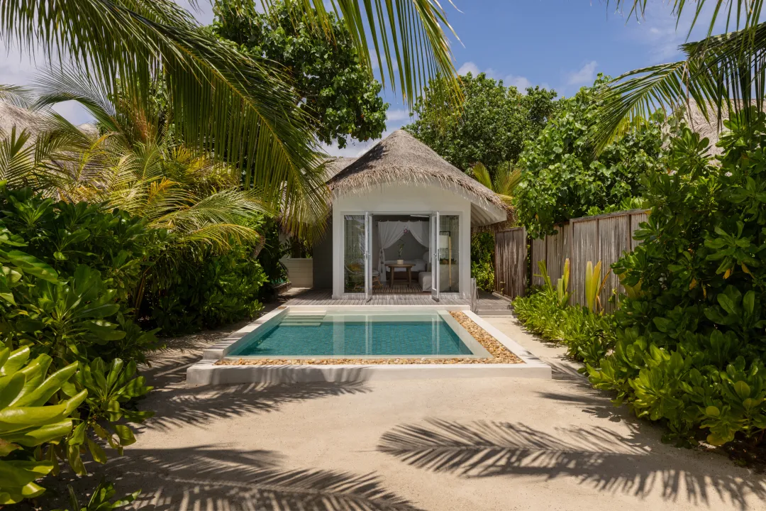 Odysseys Travel - Six Senses Kanuhura - Deluxe Beach Villa with Pool -  Private Plunge Pool