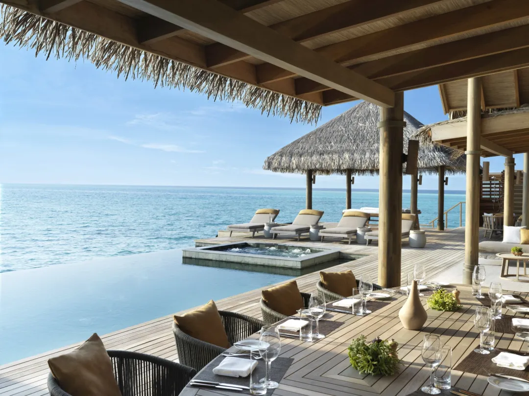 Vakkaru Maldives -Residence Terrace Dinning