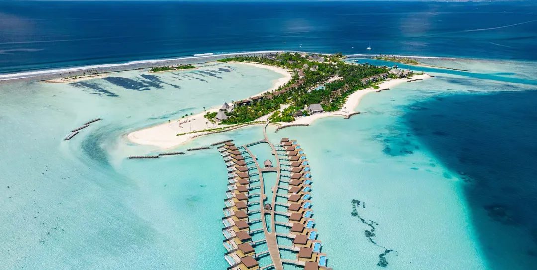 Kuda Vilingili - Island Aerial View